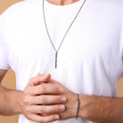 Knot Necklace In Oxide