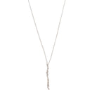 Knot Necklace In Silver