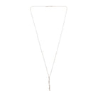 Knot Necklace In Silver