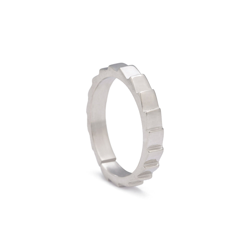 Layers Ring In Silver