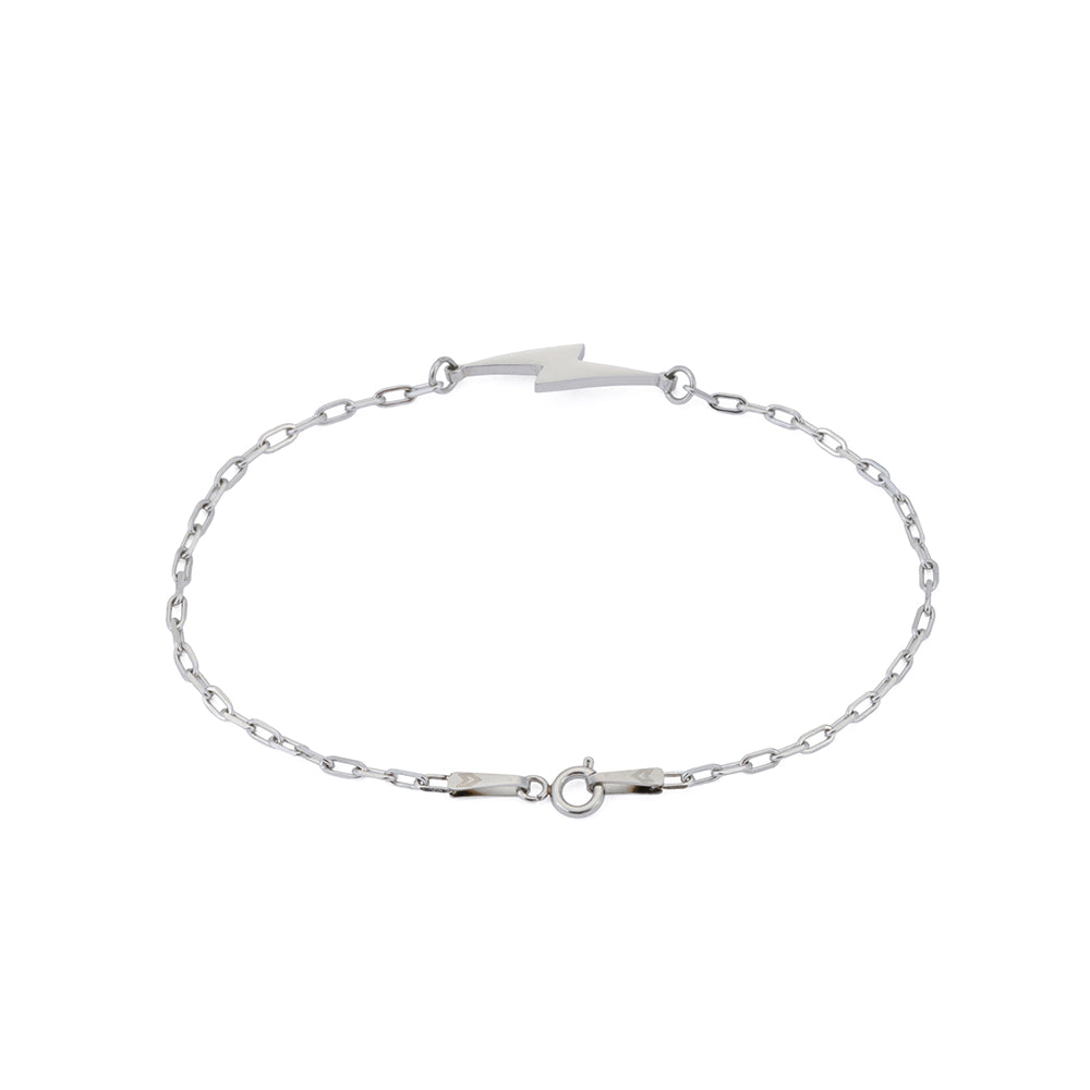 Lightning Bracelet In Silver