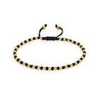Macrame Balls Bracelet In Gold