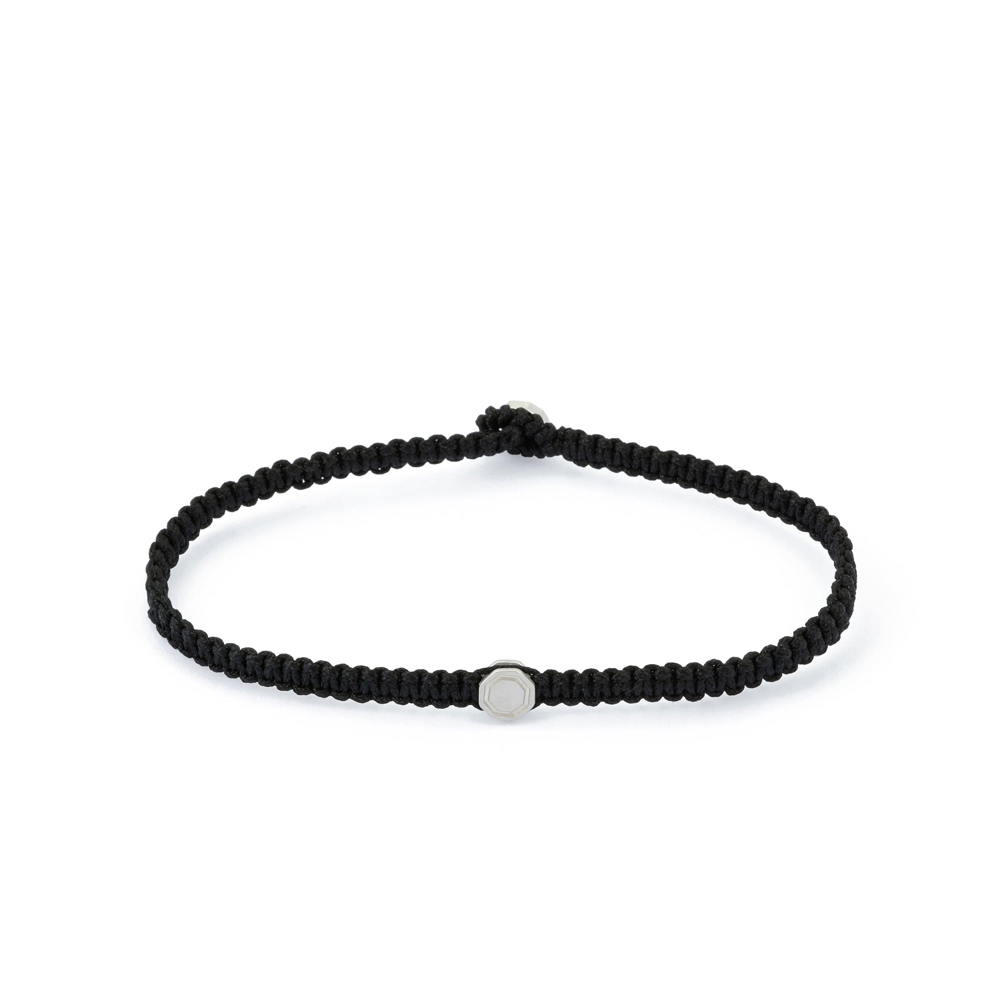Macrame Bracelet In Silver