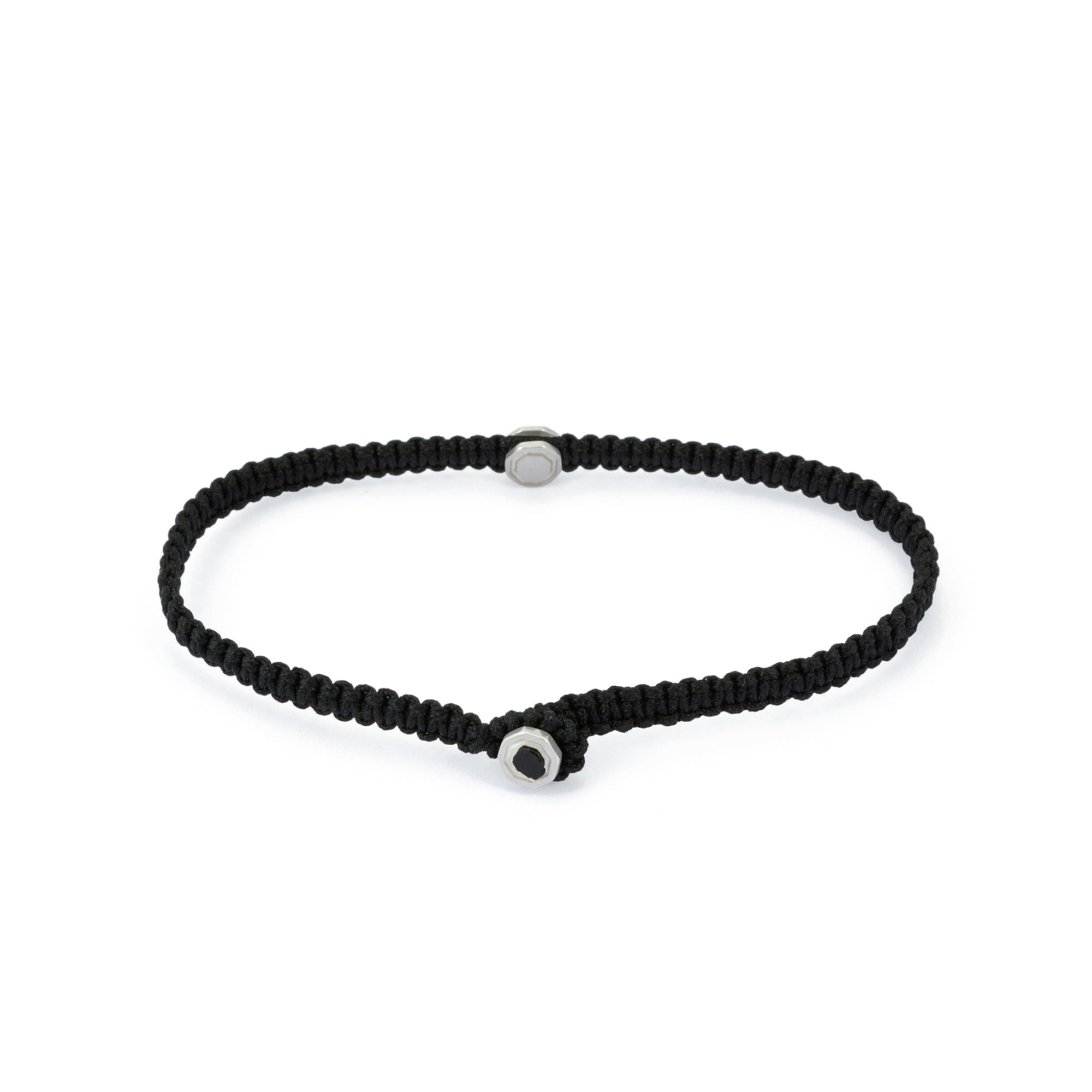 Macrame Bracelet In Silver