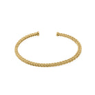 Mesh Bangle In Gold
