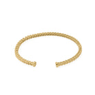 Mesh Bangle In Gold
