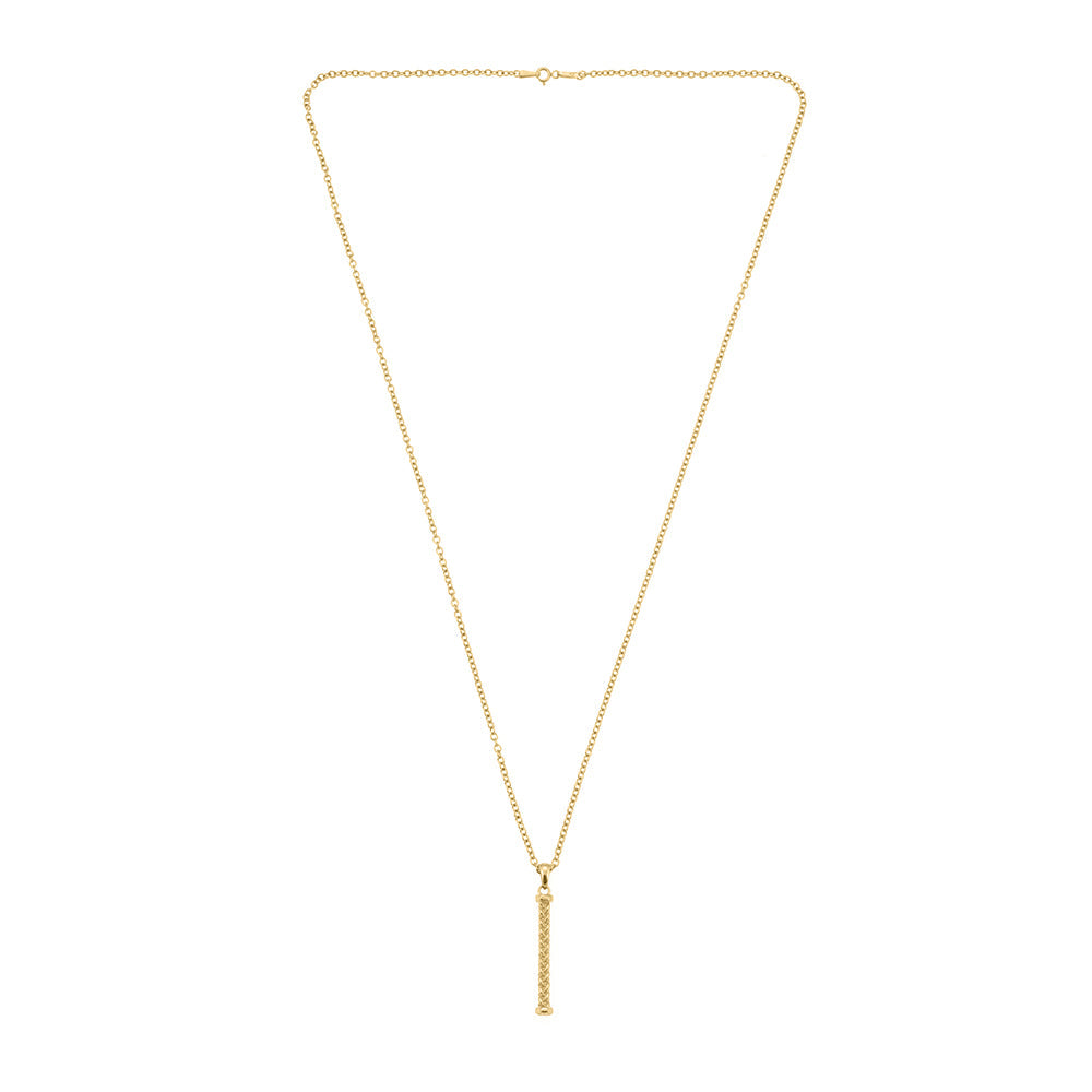 Mesh Necklace In Gold