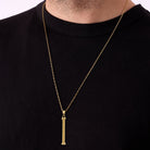 Mesh Necklace In Gold