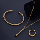 Mesh Necklace In Gold