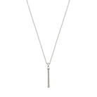 Mesh Necklace In Silver