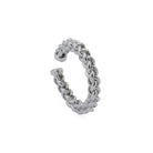 Mesh Ring In Silver