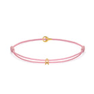 Pink Padel Chance Bracelet In Gold