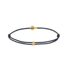 Atolyewolf X Nano Padel Black Chance Bracelet In Gold