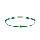 Green Padel Chance Bracelet In Gold