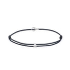Atolyewolf X Nano Padel Black Chance Bracelet In Silver