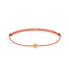 Orange Padel Chance Bracelet In Gold