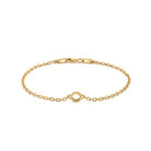 Octagon Bracelet In Gold