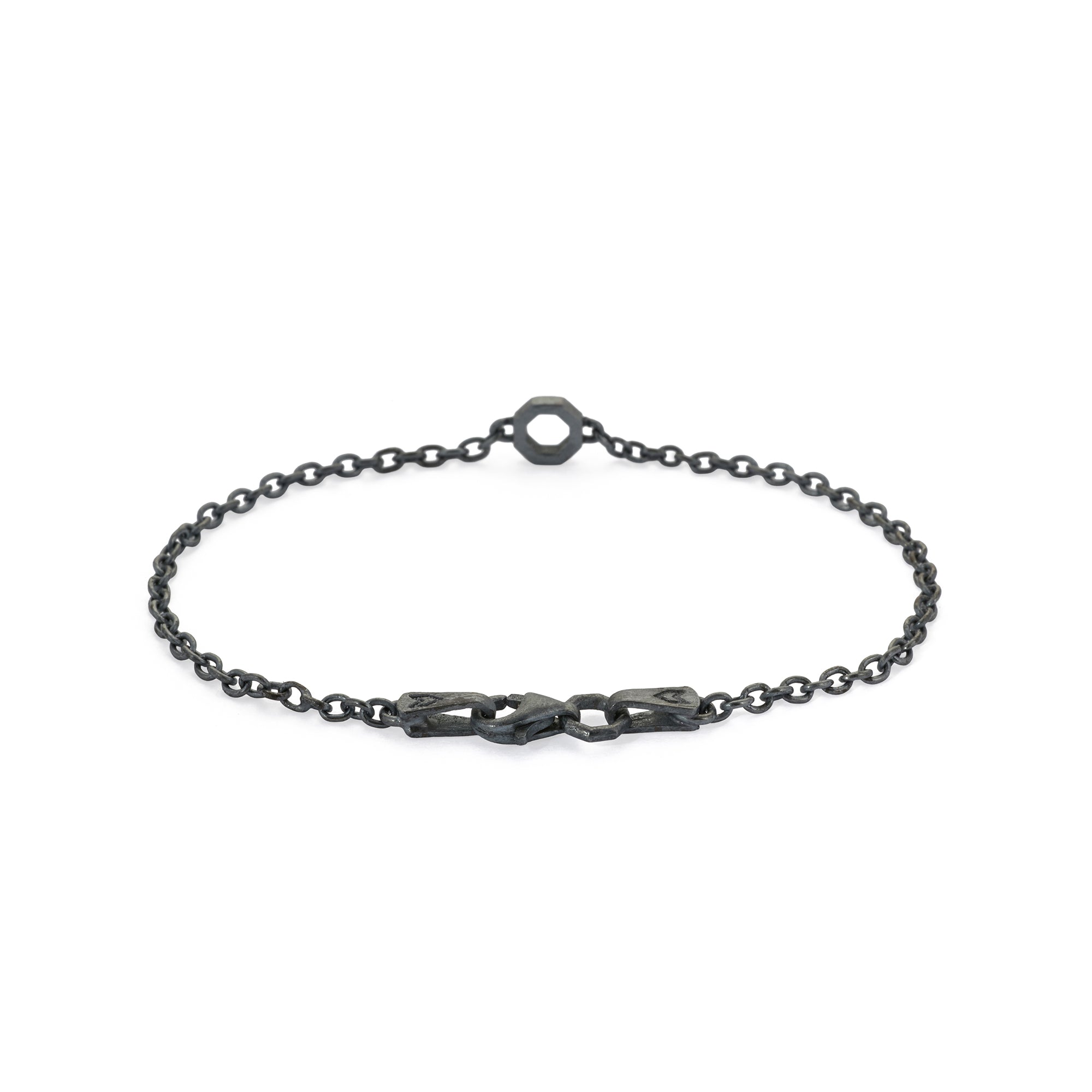 Octagon Bracelet In Oxide
