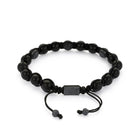 Onyx Shambala Bracelet In Oxide