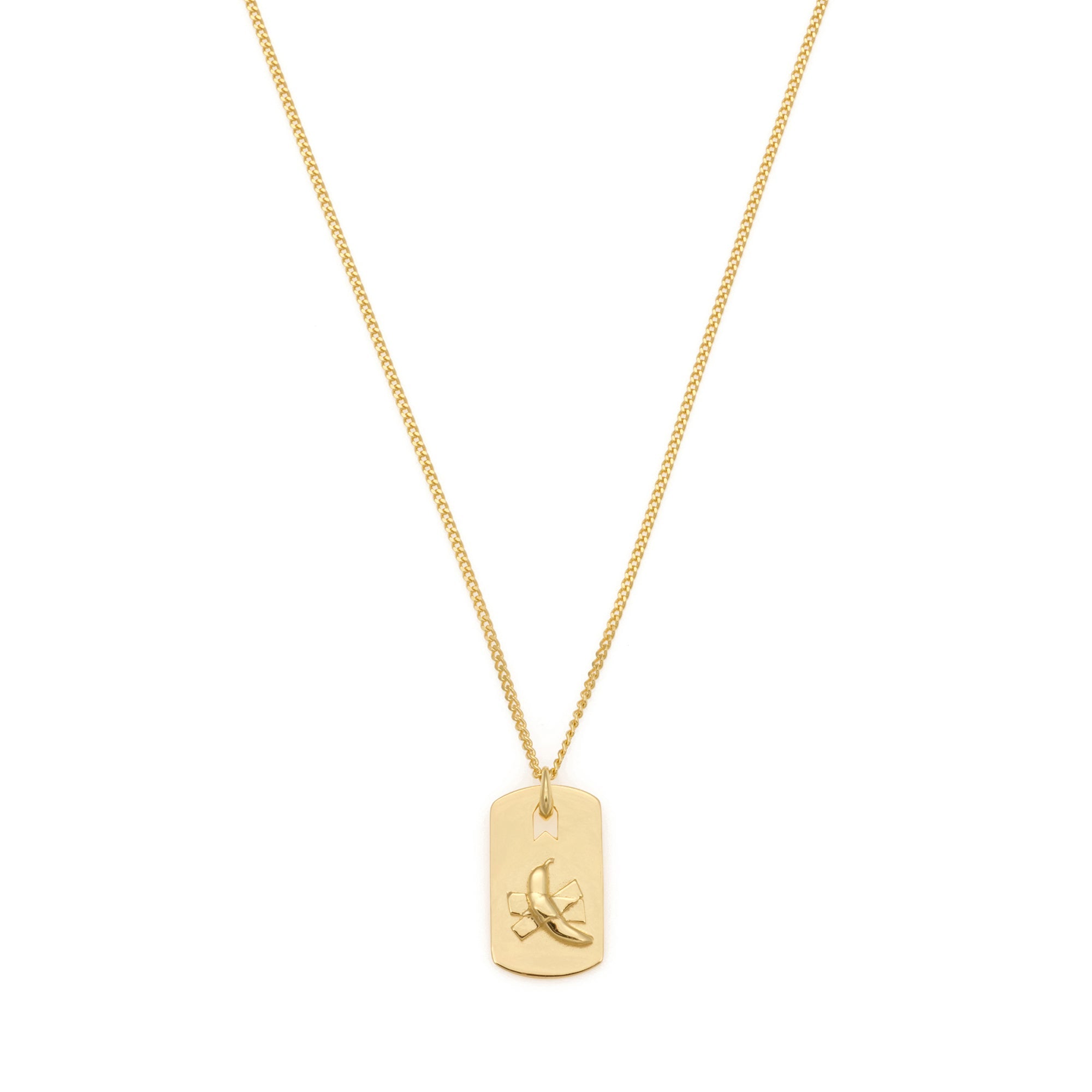 Just Banana Necklace In Gold