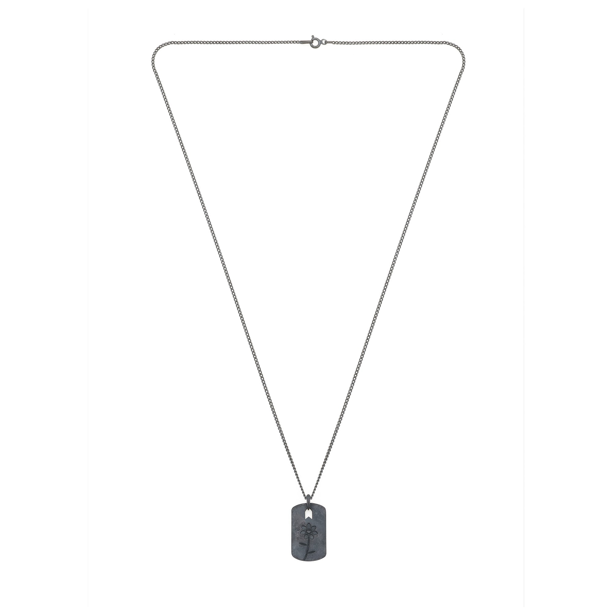 Any Flower Necklace In Oxide