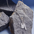Plates Necklace In Silver