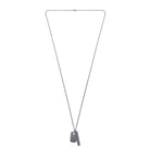 Plates Necklace In Oxide