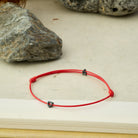 Red Heart Chance Bracelet In Oxide