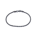 Rope Chain Bracelet In Oxide
