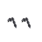 Rope Chain Earrings In Oxide