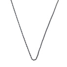 Rope Chain Necklace In Oxide