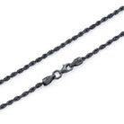 Rope Chain Necklace In Oxide