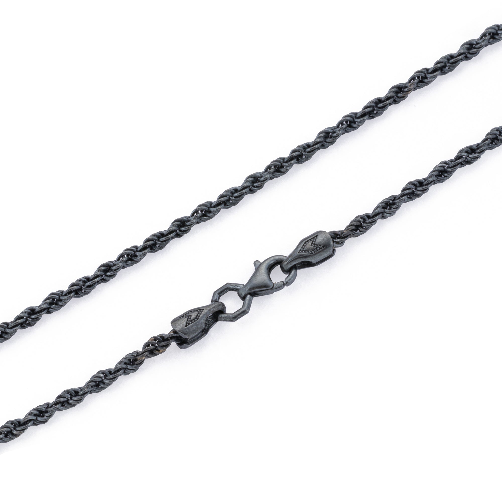 Rope Chain Necklace In Oxide
