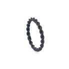 Rope Chain Ring In Oxide