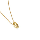 Ring Necklace In Gold