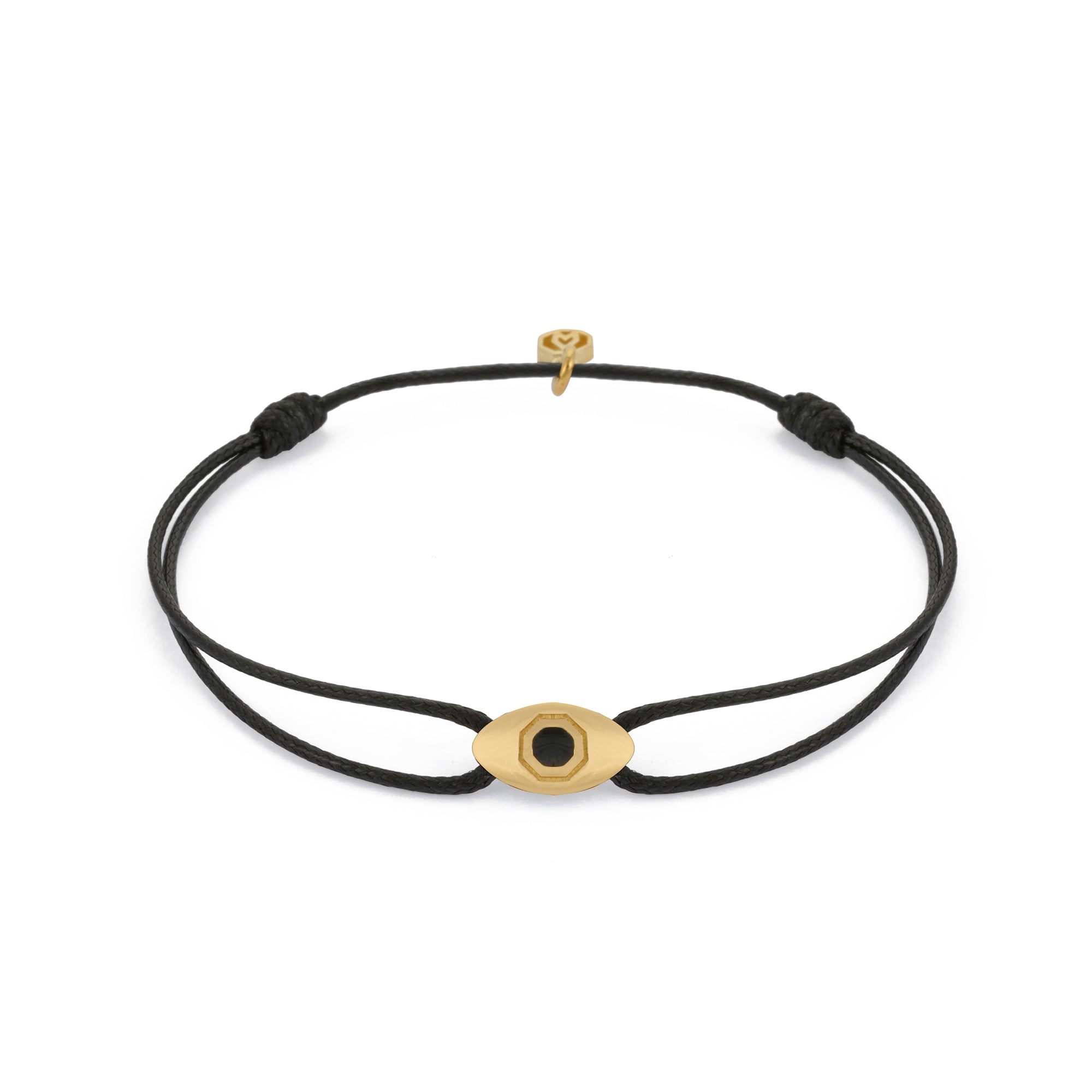 Black Eye Chance Bracelet In Gold