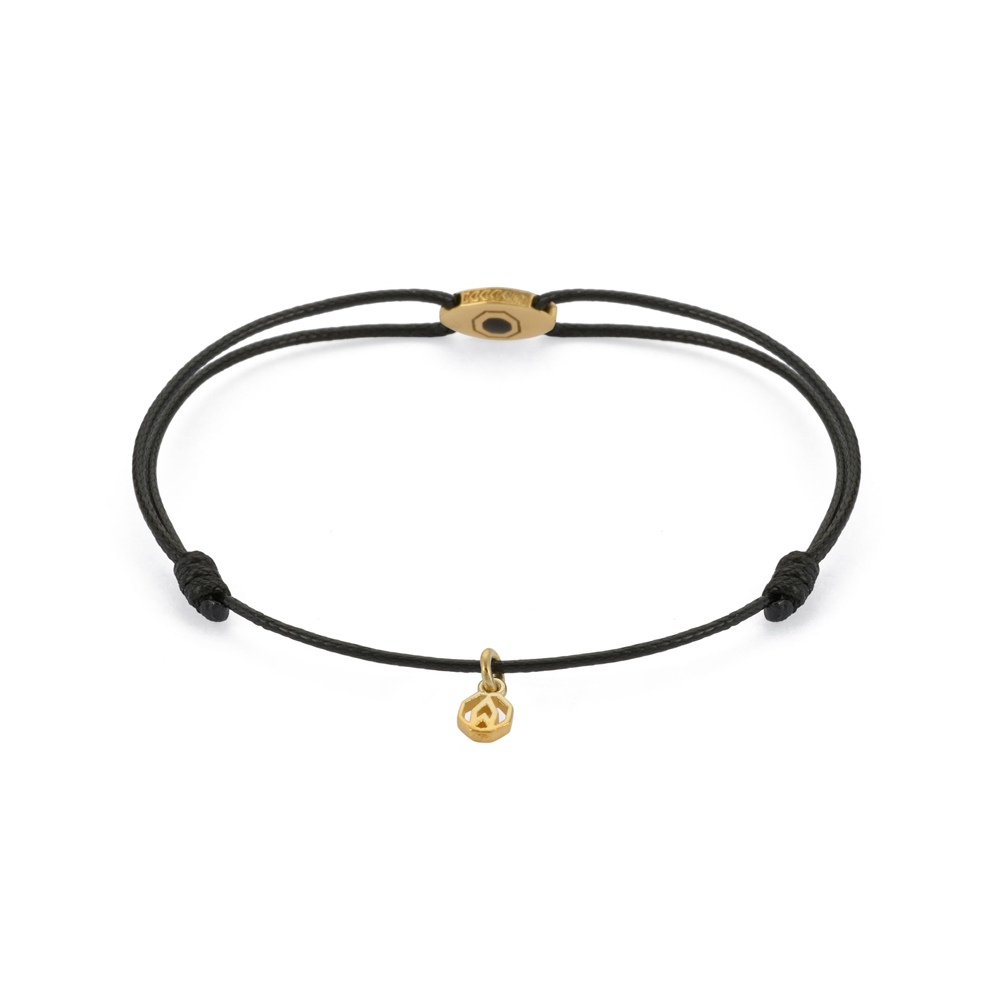 Black Eye Chance Bracelet In Gold