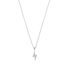 Lightning Necklace In Silver