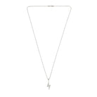 Lightning Necklace In Silver