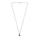 Single Star Necklace In Oxide