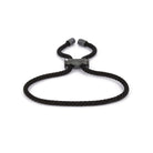 Black Lace Bracelet In Oxide