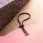 Black Lace Bracelet In Oxide