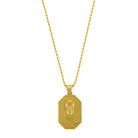 Skull Necklace In Gold