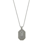 Skull Necklace In Silver