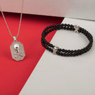 Skull Necklace In Silver