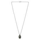 Skull Necklace In Oxide