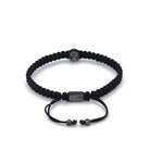 Skull Macrame Bracelet In Oxide