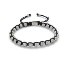 Skulls Shambala Bracelet In Silver