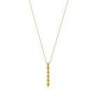 Skulls Necklace In Gold