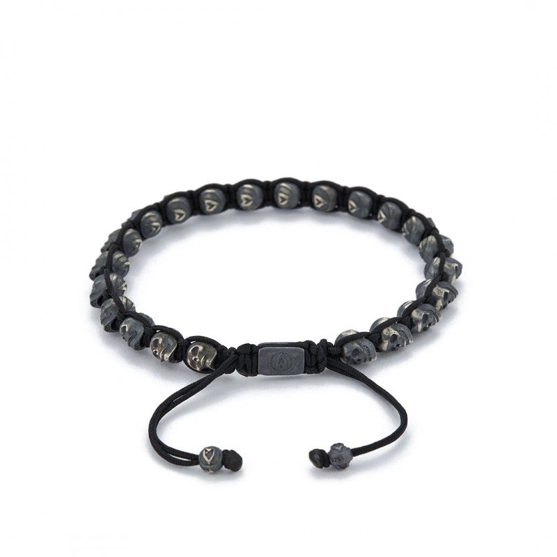 Skulls Shambala Bracelet In Oxide